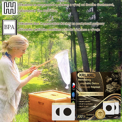🔥50% sleva - [CE Certifikace] 🐝XRLXRL™ Méhméreg Lymphatic Detox Hubnoucí Náplast
