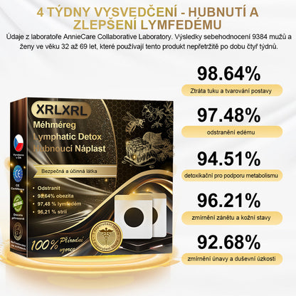 🔥50% sleva - [CE Certifikace] 🐝XRLXRL™ Méhméreg Lymphatic Detox Hubnoucí Náplast