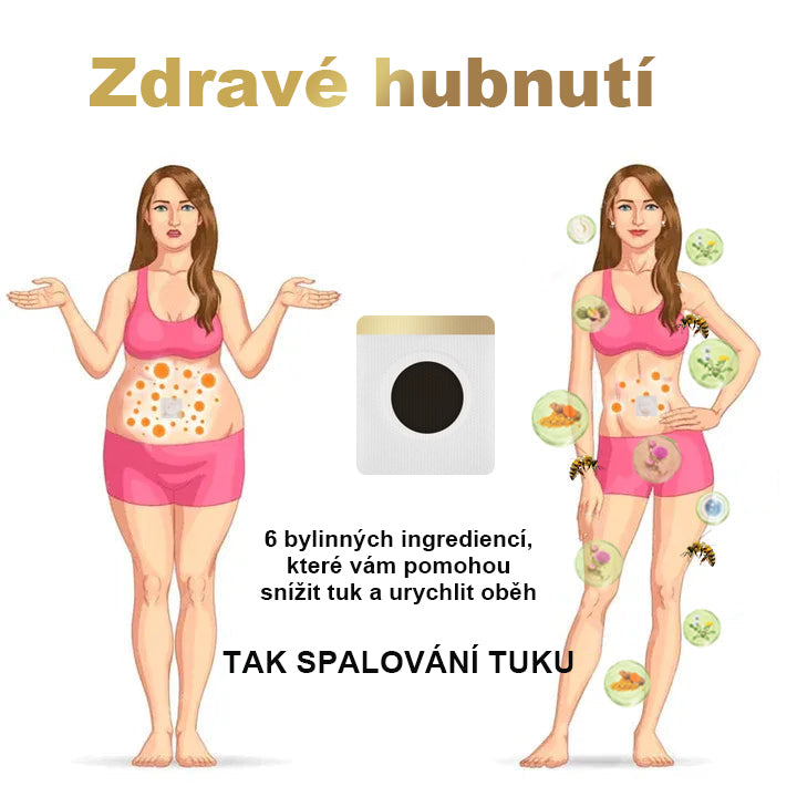 🔥50% sleva - [CE Certifikace] 🐝XRLXRL™ Méhméreg Lymphatic Detox Hubnoucí Náplast